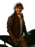 Tom-Cruise-Closing-Ceremony-Paris-Olympics-2024-Brown-Leather-Jacket