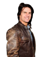 Tom-Cruise-Kennedys-Series-Premiere-Brown-Jacket