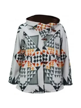 Beth Dutton Yellowstone Kelly Reilly White Poncho Coat