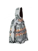 Beth Dutton Yellowstone Kelly Reilly White Poncho Coat