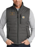 Yellowstone Dutton Ranch Logo Carhartt Puffer Vest