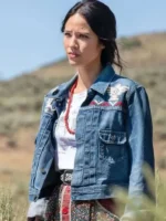 TV Series Yellowstone Monica Dutton Denim Jacket