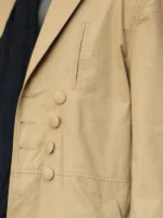 A high-quality brown duster coat inspired by the movie A Fistful of Dollars.