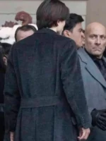 The Batman Bruce Wayne Black Wool Coat, Robert Pattinson