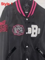 Black Bottle Boy Satin Jacket, clean look and finish