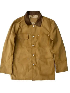 Front view of the Brokeback Ennis Del Mar jacket with buttons closed.