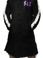 Goku Coat, Black Goku trench coat, long style