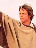 Simple and high-quality brown poncho inspired by Mark Hamill's movie role.