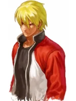 Bold red and white jacket with a professional finish inspired by Rock Howard.