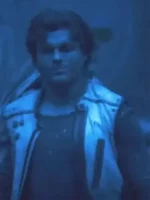 A brown multi-pocket vest inspired by Alden Ehrenreich as Han Solo in the Star Wars films.