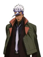 Orga Itsuka Tekkadan jacket featuring a high-quality cotton finish.