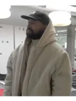 Light beige Yeezy Pixar casual jacket for men (trending style).