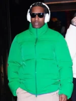 ASAP Rocky Green Puffer JKT TV
