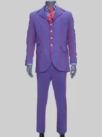 Austin Power Pinstripe Suit front display by TV JACKETS.