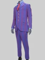 Austin Power Pinstripe Suit left profile by TV JACKETS.