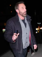 Ben Affleck Black Jacket NYC