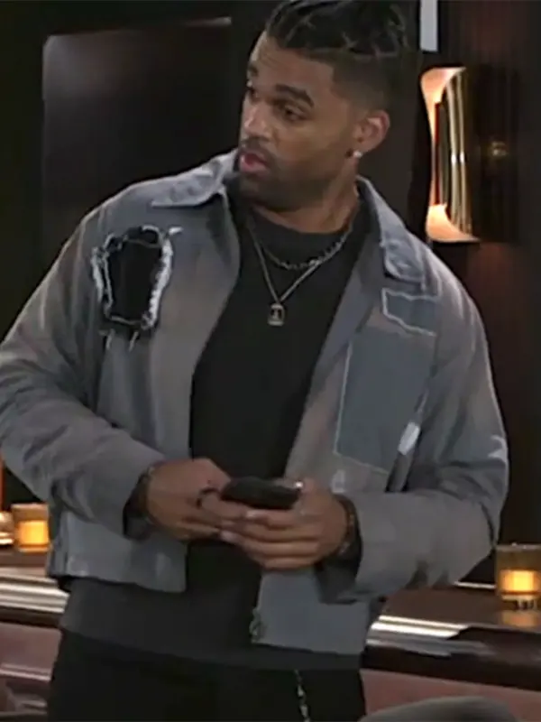 Beyond The Gates 2026 Izaiah Hawthorne Patch Trucker Jacket View Of Closure Izaiah Hawthorne Trucker Jacket CL