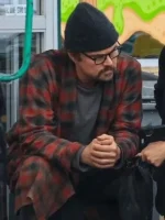 One Battle After Another Leonardo DiCaprio Checkered Coat - Image 2