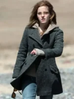 Harry Potter and the Deathly Hallows Emma Watson coat in a full-length front view.