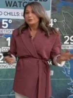 2026 Ginger Zee Wrap Blazer TV