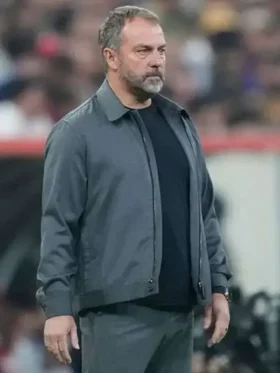 Hansi Flick Grey Cotton JKT ST