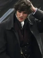 Wuthering Heights Jacob Elordi Coat featuring a heavy wool-blend finish and a premium long-line silhouette for a high-status profile.