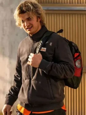 Joe Keery Black Jacket TV JKT