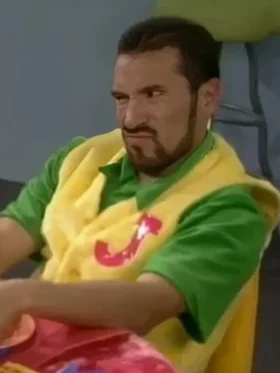 Luche J Yellow Vest side profile