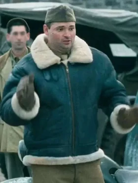 Shearling Leather Jacket from the Louis B Mayer Jimmy 2026 collection featuring a premium finish and a high-status cinematic silhouette.