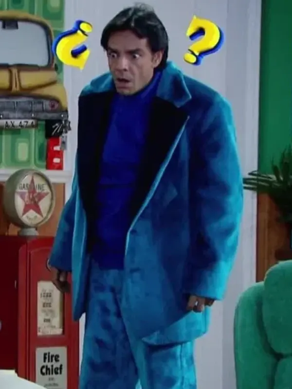 Ludovico P. Luche Blue Suit Luche Blue Suit in a vibrant cobalt blue fur finish.