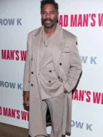 Colman Domingo Dead Man’s Wire NY Screening Long Coat collection.