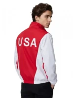 NAHMIAS x A24 Zip Up Marty Supreme Jacket back look showing rear design, shape, and clean finish
