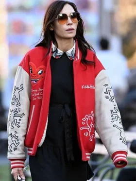 Famke Janssen Varsity Jacket FR