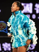 A full shot of the Naomi Osaka 2026 Australian Open jellyfish track jacket available at TV Jackets.