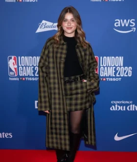 Nicole Wallace Plaid Coat TV ST