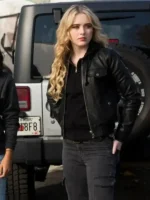 Claire Novak bomber jacket in a heritage-inspired silhouette with high-quality hardware and a professional-grade wearable drape.