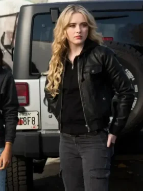 Claire Novak bomber jacket in a heritage-inspired silhouette with high-quality hardware and a professional-grade wearable drape.