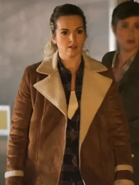 Brown Suede Jacket inspired by the beloved character with a rich, textured finish and classic fit.