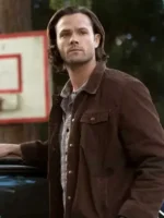 Brown Trucker Jacket featuring a timeless western-style yoke and dual buttoned chest pockets.