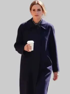 The Beauty Rebecca Hall Blue Coat from the 2026 TV series The Beauty.