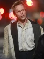 Lifestyle perspective of The Bride 2026 Christian Bale Blazer.