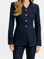 Savannah Guthrie Denim Blazer FR