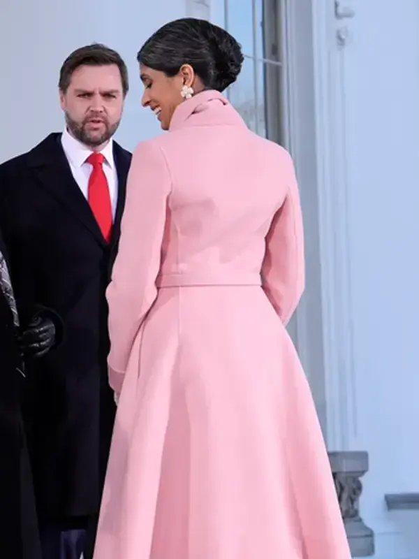 Buy Usha Vance Pink Coat | Usha Vance Wears Pink Oscar de la Buy Usha Vance Pink Coat | Usha Vance Wears Pink Oscar de la
