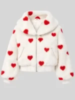 Valentine Heart Fur Jacket TV JKT