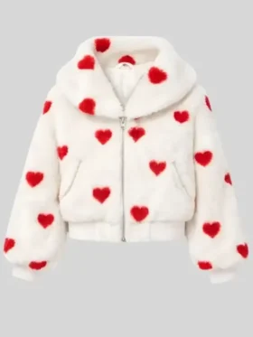 Valentine Heart Fur Jacket TV JKT