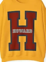 2026 Samira Fisher Yellow Sweatshirt Close-Up View