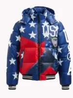 2026 Snoop Dogg Speed Puffer Jacket Full View