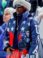 2026 Snoop Dogg Speed Puffer Jacket Side View