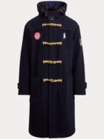 2026 Winter Olympics Ralph Lauren Team USA Black coat front view