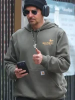 NYC 2026 Bradley Cooper Green Pullover Hoodie - Image 2